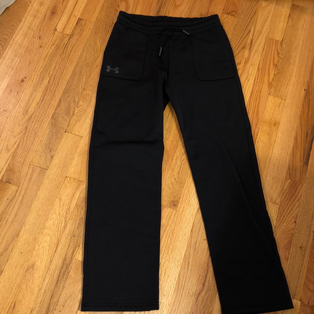 Black under armour sweatpants